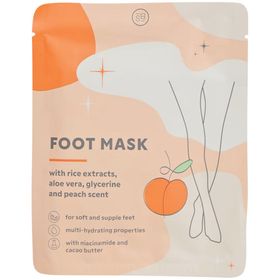 Skin Bliss Fußmaske mit Pfirsichduft