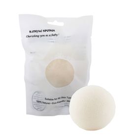 Konjac-Trockenschwamm (für das Gesicht) Natural