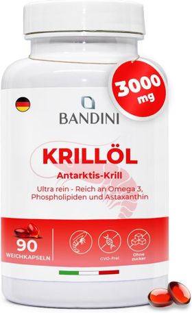 Bandini Antarktis Krillöl  Weichkapseln