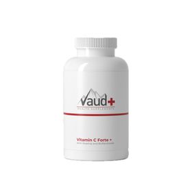 Vaud® Vitamin C Tabletten | Hochdosiert 1000 mg | 90 Tabletten | Hergestellt in der Schweiz