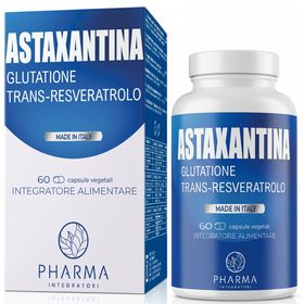 Astaxanthin hochdosiert 8mg Kapseln natürlich aus Haematococcus pluvialis mit Resveratrol Glutathion