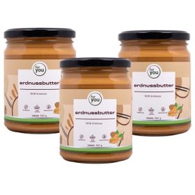 for you Erdnussbutter Dreierpack Creamy