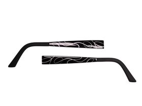 Eye Max Wechselbügel 5425.091 Glitzerfaden auf schwarz