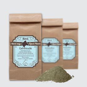 Hand aufs Pferd/Hund Sehnen Kräuter Gehfreude