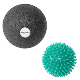 Sporttrend24 ø Massageball Iall + ø Faszienball