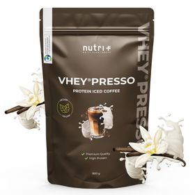 nutri+ Vheypresso Proteinkaffee Vegan Vanille