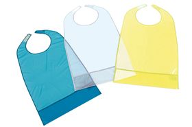 Suprima Ess-Schürze PVC mit Auffang Klettverschluss