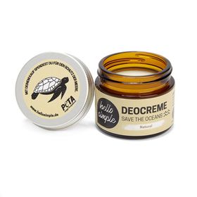 hello simple Deocreme Save The Oceans, Natural | Versandkostenfrei