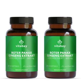 Vitabay Roter Panax Ginseng Extrakt 600 mg