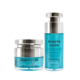 ErthSkin London Marine Glow Vitamin C + Kollagenkonzentrat Serum + Meereskonzentrat Creme set