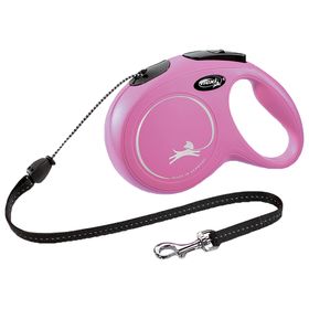 Flexi® New Classic 8 m / 20 kg - mit Seil - Flexileine - Rollleine