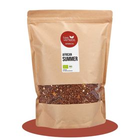teeverliebt - African Summer Bio loser Rooibostee Großpackung I Fruchtig-exotisch mit Hibiskusnote
