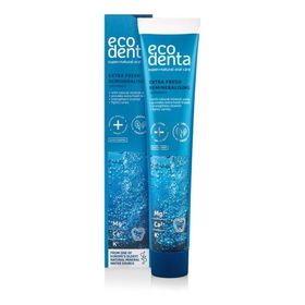 eco denta EXPERT LINE remineralisierende Zahnpasta mit Vytautas Mineralwasser