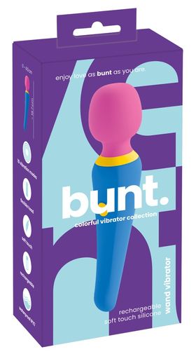 bunt. - Wand-Vibrator mit 10 Vibrationsmodi
