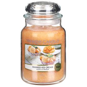 Yankee Candle Duftkerze Mango Ice Cream Large Jar 623g