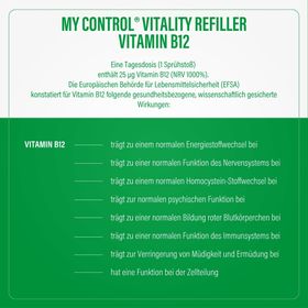 my Control® Vitality Refiller – Vitamin B12 Spray