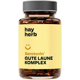 Gute Laune Kapseln von Hay Herb | Hochdosiert mit Griffonia, L-Tyrosin u.v.m.