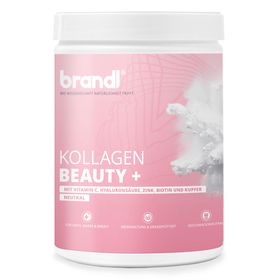 brandl® Kollagen Pulver mit Vitamin C, Hyaluronsäure & Zink | Schweizer Collagen Geschmacksneutral