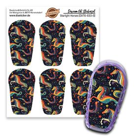 Diasticker® Dexcom G6 Stickerset "Starlight Horses"