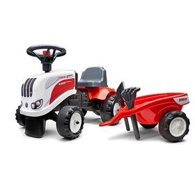 Falk Lauffahrzeug STEYR Traktor + Ladefläche