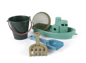 DANTOY Blue Marine Boot und Sandspielzeug Set 5-teilig 4940