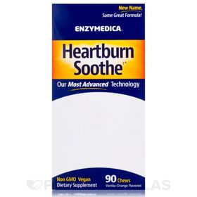Enzymedica, Heartburn Soothe, Vanilla-Orange, Kautabletten (Sodbrennen lindern)