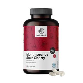 HealthyWorld Montmorency-Sauerkirsche 3000 mg