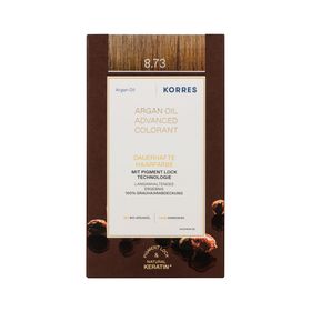 KORRES Arganöl - Hochentwickelte Haarcoloration Golden Caramel 8.73