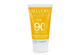 Selvert Thermal, Sonnenschutzcreme Sun Care Age-Prevent Gel-Cream, SPF 50+