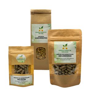 Kräutereck Winter-Bundle Hund – Starke Atemwege & sanfte Begleiter (3er-Set)