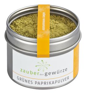 Zauber der Gewürze Grünes Paprikapulver