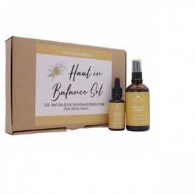 Haut in Balance Set Sanddornbrise Toner Gesichtsserum