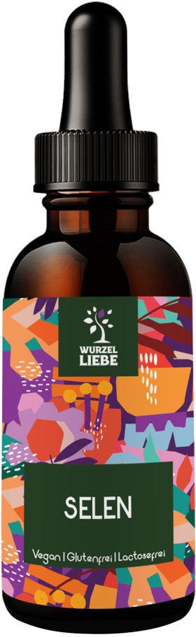WURZELLIEBE® Selen Tropfen 200µg pro Tagesdosis - 50 ml