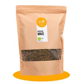 teeverliebt - Pfefferminze Bio loser Kräutertee Großpackung I intensiv & erfrischend