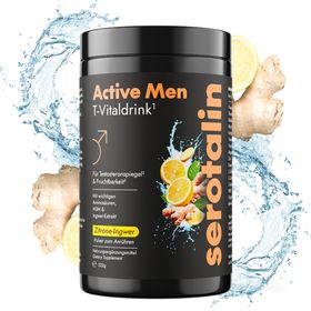 serotalin Active Men T-Vitaldrink - Energiestoffwechsel²⁴ & Testosteronspiegel¹ - Kreatin & Zink¹
