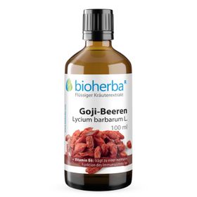 Bioherba Goji-Beeren Lycium barbarum L. Tropfen Tinktur