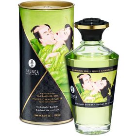 Erotic Massage Oil Heat Effect Midnight Sorbet - Öle