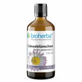 Bioherba Gänseblümchen Bellis perennis L. Tropfen Tinktur