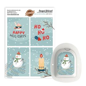 Diasticker® Omnipod Stickerset "Hello December"