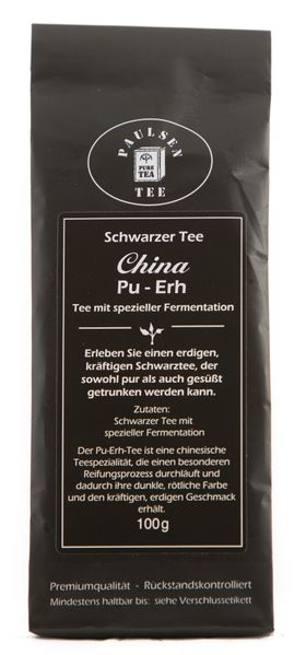 Paulsen Pu-Erh schwarzer Tee