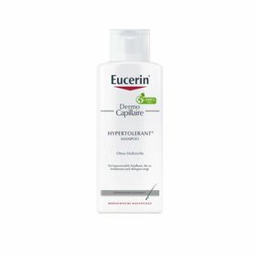 Eucerin® DermoCapillaire Hypertolerant Shampoo – besonders hautfreundliches und mildes Shampoo für hypersensible Kopfhaut + Eucerin pH5 Duschöl 100ml GRATIS
