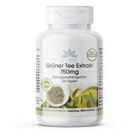 GRÜNER TEE Extrakt 750 mg Kapseln