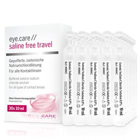 eye.care // saline free travel Ampullen