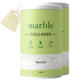marble© Collagen – Matcha | Kollagenpeptide mit 10 % Matcha-Pulver - Sparset