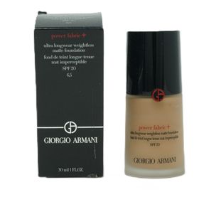 Giorgio Armani power fabric+ ultra longwear weightless SPF 20 matte Foundation 6,5