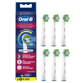 Oral-B - Aufsteckbürsten "Tiefenreinigung Clean Maximizer" in Weiß
