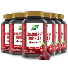 Nature's Way Cranberry Komplex Gummies - mit Vitamin C & D-Mannose - Immunsystem stärken mit Vit. C