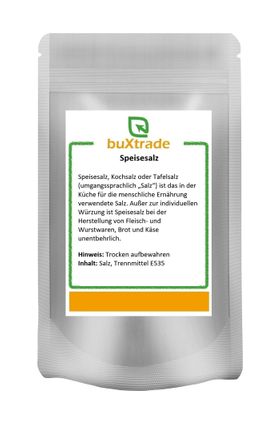 buXtrade Speisesalz