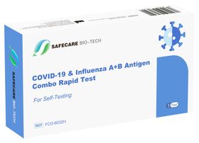 Safecare Bio-Tech Safecare Influenza A+B & Antigen Covid-19 Combo Rapid Test