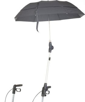 Russka Regenschirm schwarz